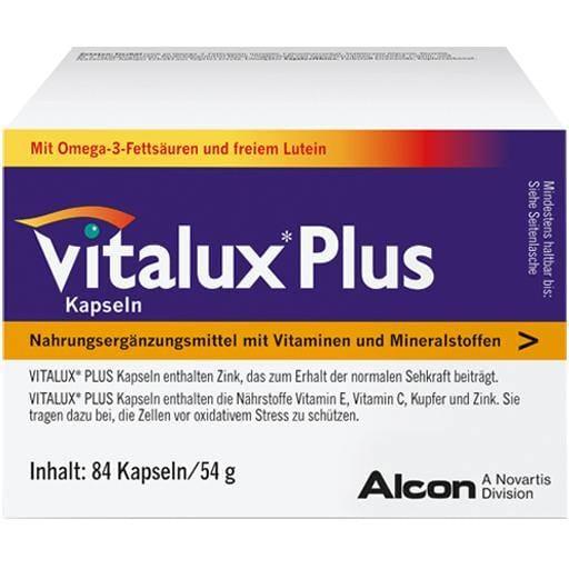 VITALUX Plus Lutein and Omega-3 capsules 84 pcs UK