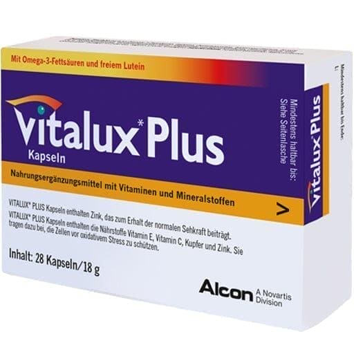 VITALUX Plus Lutein and Omega-3 capsules - UKDorf 