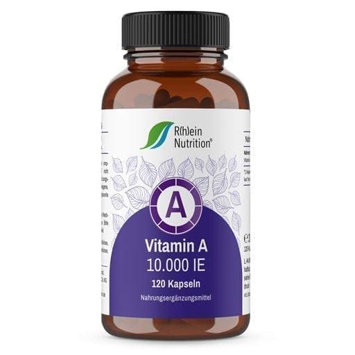 VITAMIN A 10,000 IU Capsules UK