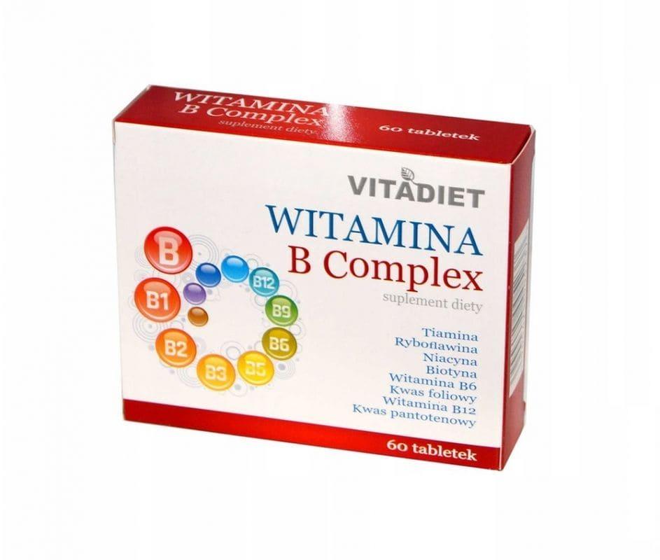 Vitamin B Complex 60 Vitadiet tablets - UKDorf 