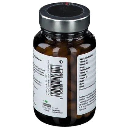 VITAMIN B COMPLEX Capsules, myo-inositol, choline bitartrate, For energy metabolism - UKDorf 