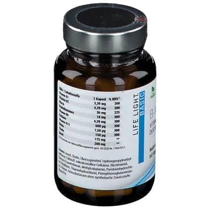 VITAMIN B COMPLEX Capsules, myo-inositol, choline bitartrate, For energy metabolism - UKDorf 