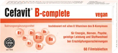 Vitamin b complex, CEFAVIT - UKDorf 