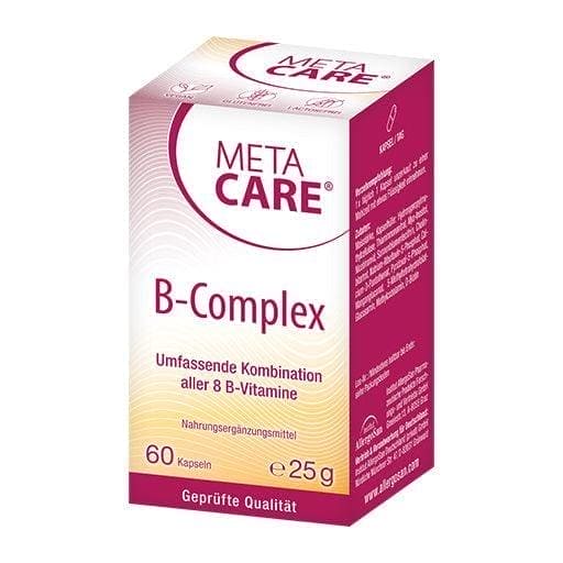 VITAMIN B Complex, META-CARE Capsules, choline, myo-inositol, manganese - UKDorf 