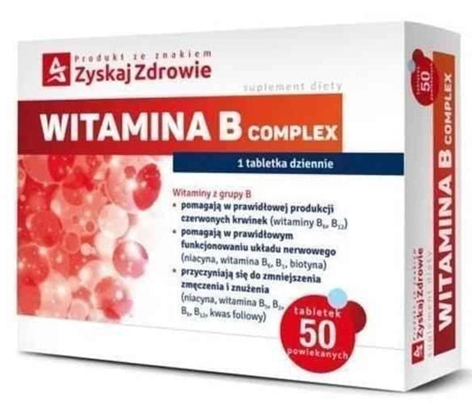 Vitamin B Complex x 50 tablets UK