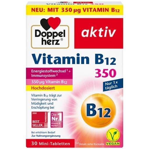 Vitamin B12 350, cyanocobalamin, tablets - UKDorf 