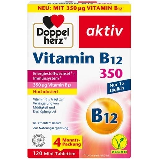 Vitamin B12 350, cyanocobalamin, tablets - UKDorf 