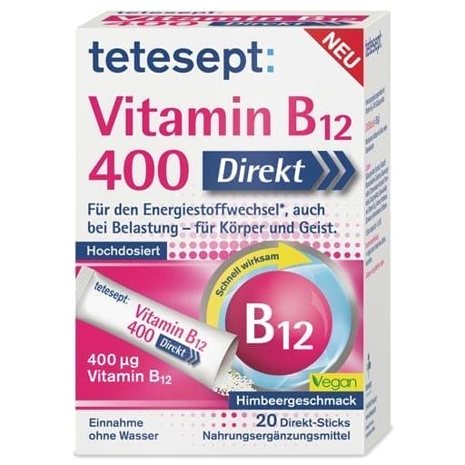 Vitamin B12 400 Direct Sticks - UKDorf 