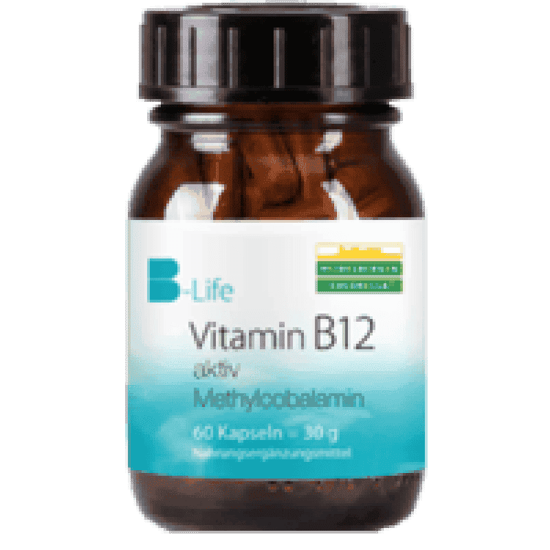 VITAMIN B12 ACTIVE Methylcobalamin capsules UK