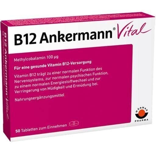 Vitamin B12 ANKERMANN Vital tablets UK