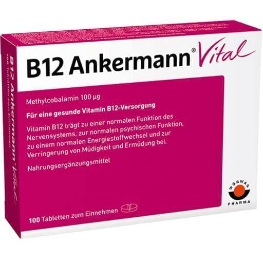 Vitamin B12 ANKERMANN Vital tablets UK