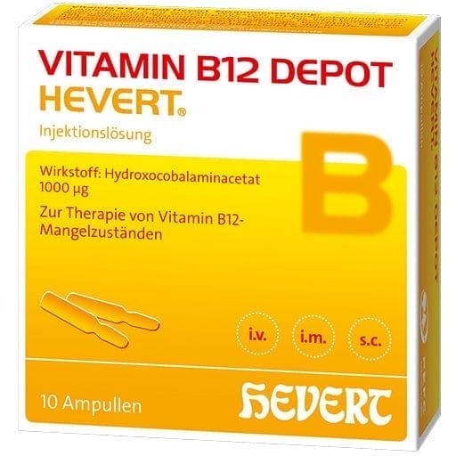 VITAMIN B12 DEPOT Hevert ampoules - UKDorf 