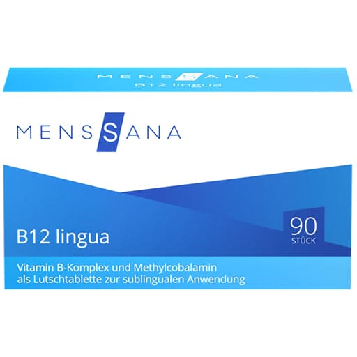 Vitamin B12 LINGUA MensSana sublingual tablets - UKDorf 