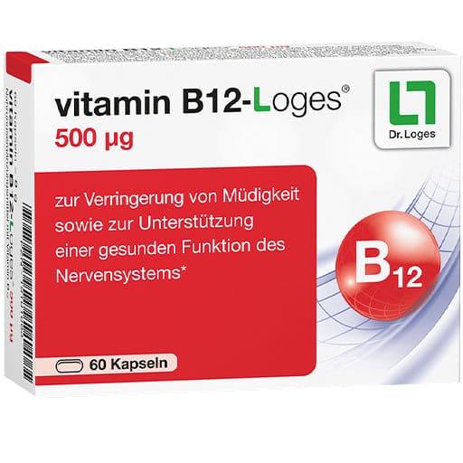 VITAMIN B12 LOGES 500 µg capsules - UKDorf 