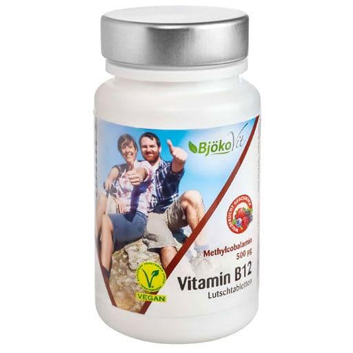 VITAMIN B12, methylcobalamin, forest fruit, TABLETS - UKDorf 