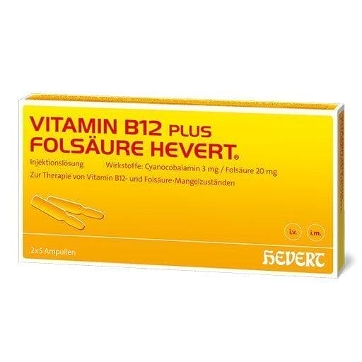 VITAMIN B12, PLUS, folic acid, Cyanocobalamin, ampoules - UKDorf 