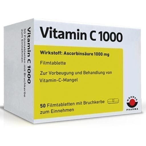 VITAMIN C 1000 ascorbic acid tablets UK