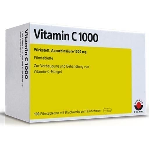 VITAMIN C 1000 ascorbic acid tablets UK