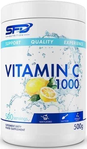 Vitamin C 1000 powder 500g L-ascorbic acid - UKDorf 