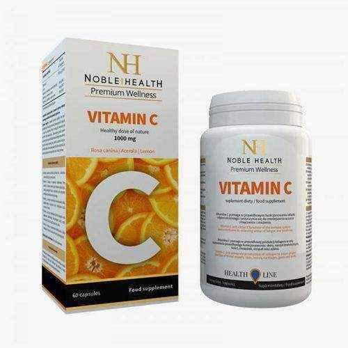 Vitamin C 1000mg Noble Health x 60 capsules UK