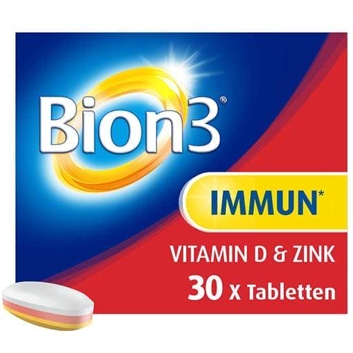 Vitamin C, D & zinc, intestinal flora, BION3 tablets - UKDorf 