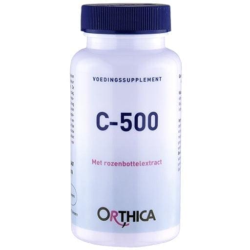 Vitamin C, rosehip extract, Rosa canina, ORTHICA C 500+ tablets - UKDorf 