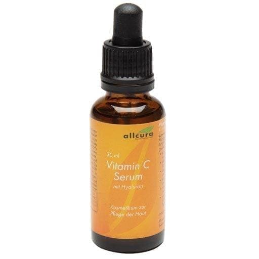 VITAMIN C SERUM, hyaluronic acid, natural aloe vera juice, vegetable glycerin - UKDorf 