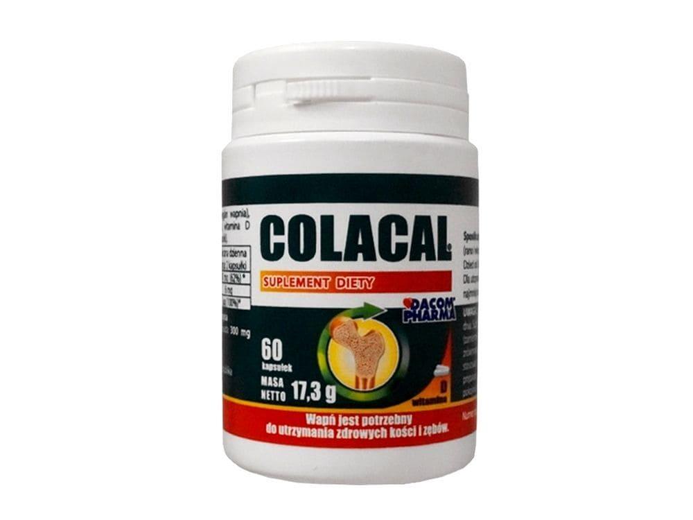 Vitamin D, Calcium, Colacal 60 capsules - UKDorf 