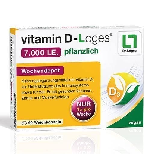 VITAMIN D-LOGES 7,000 IU vegetables UK