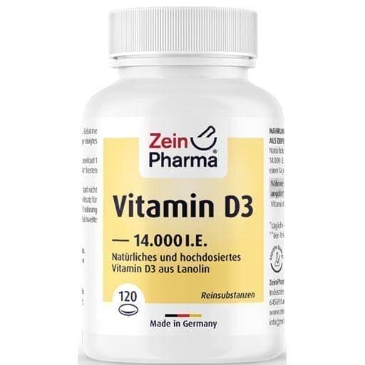 VITAMIN D3 14,000 IU softgel capsules 120 pcs UK