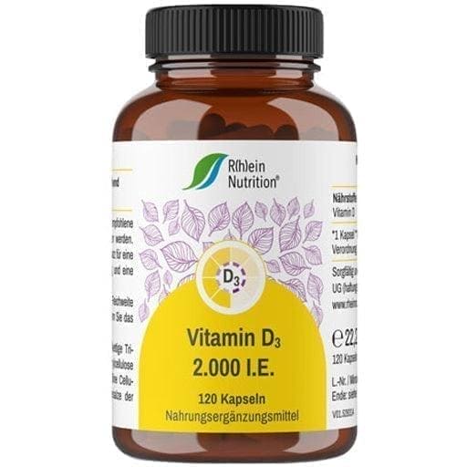 VITAMIN D3 2,000 IU capsules UK