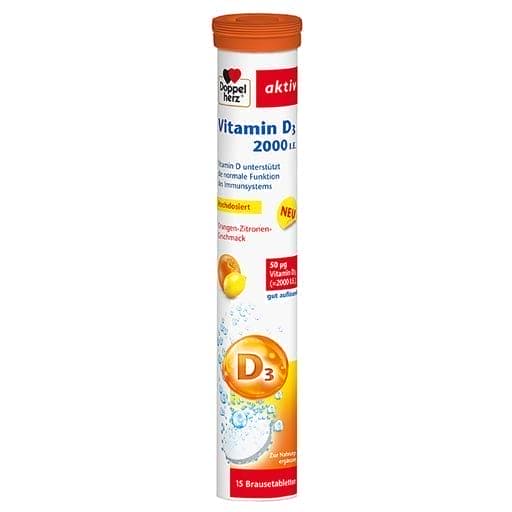 Vitamin D3 2000 IU effervescent tablets - UKDorf 