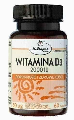 Vitamin D3 2000 x 60 tablets UK