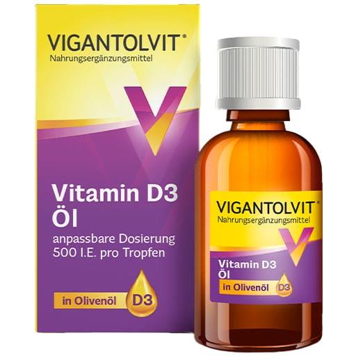 Vitamin d3 drops olive oil based, VIGANTOLVIT - UKDorf 