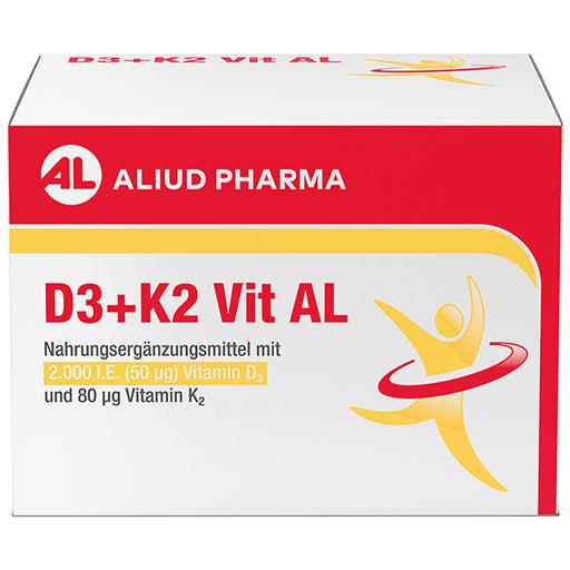 Vitamin D3+K2 Vit AL 2000 IU/80 µg capsules - UKDorf 