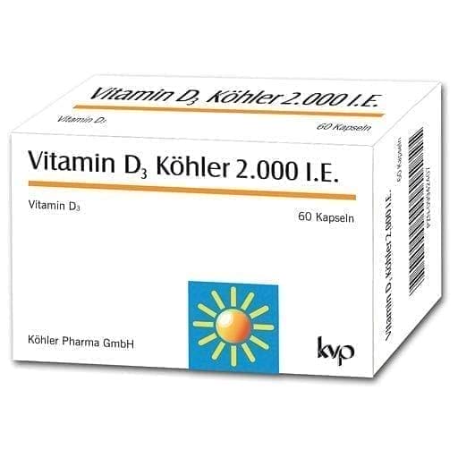 VITAMIN D3 KÖHLER 2,000 IU linseed oil UK