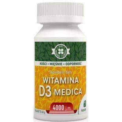 Vitamin D3 Medica 4000j.mx 60 capsules UK