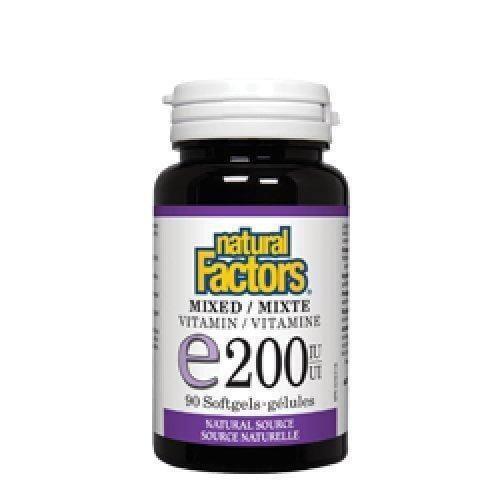 Vitamin E 100 mg 200IU 90 capsules (tocopherols mix) UK