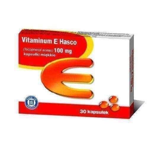 VITAMIN E CAPSULES 100mg x 30 UK