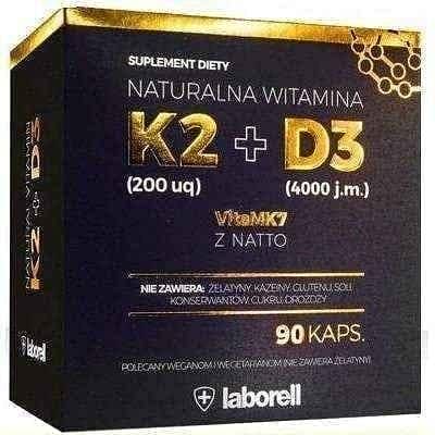 Vitamin K2 + D3 4000j.mx 90 capsules UK