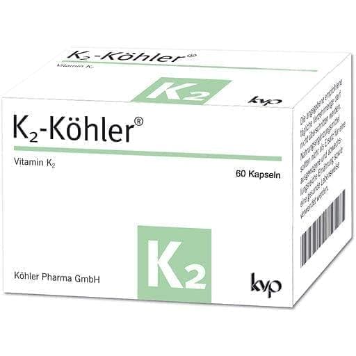 Vitamin K2 KÖHLER, menaquinone-7 capsules UK