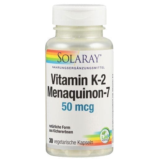 VITAMIN K2 MENAQUINONE-7 50 mcg capsules, menaquinone-7 function - UKDorf 