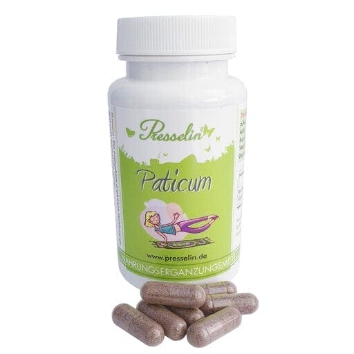 Vitamins E, pantothenic acid (vitamin B5), PRESSELIN Paticum capsules - UKDorf 