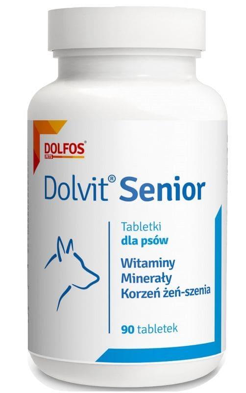 Vitamins for older dogs pets at home, vitamin supplements for older dogs, Dolvit Senior - UKDorf 