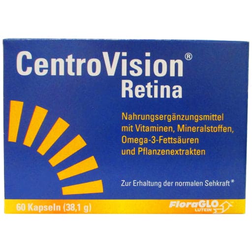 Vitamins, minerals, Omega-3 fatty acids, plant extracts, CENTROVISION RETINA - UKDorf 