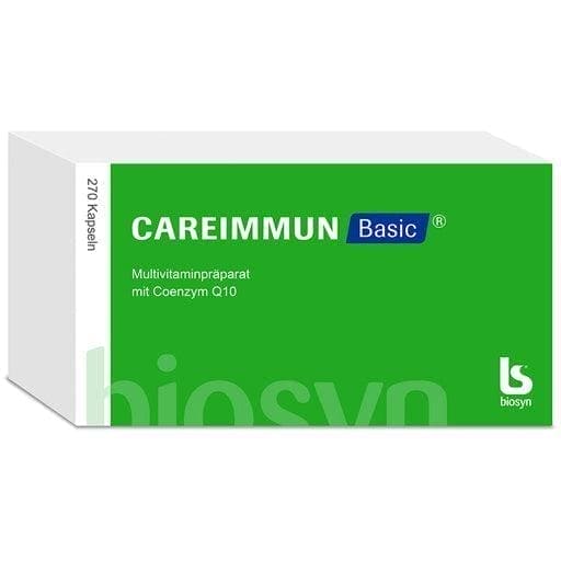 Vitamins, minerals, trace elements, coenzyme Q10, CAREIMMUN Basic Capsules - UKDorf 