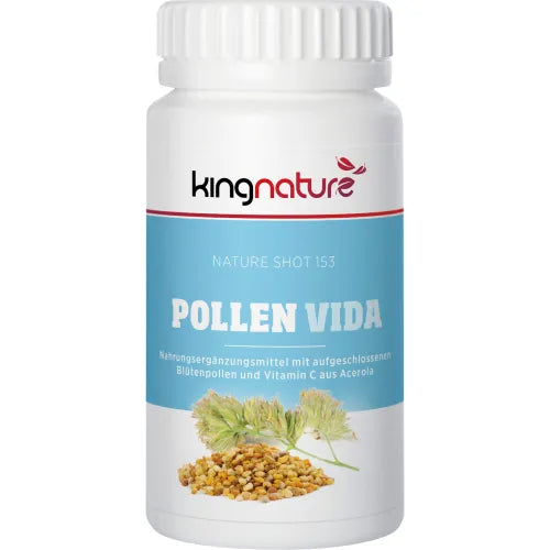 vitamins, minerals, trace elements, essential amino and fatty acids, enzymes POLLEN VIDA Capsules 90 pcs