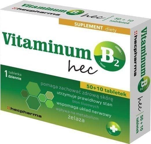 VITAMINUM B2 HEC, migraine treatment UK