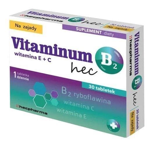 VITAMINUM B2 HEC, vitamin b2 supplements UK