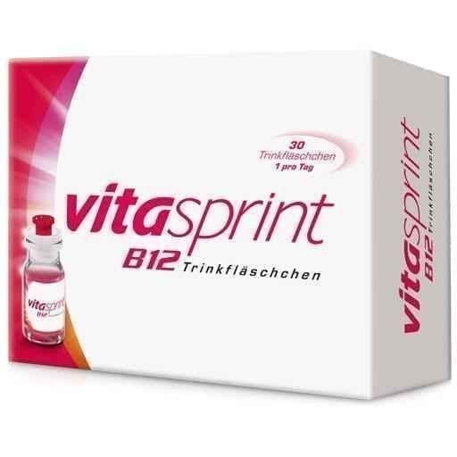 VITASPRINT B12 drinking bottle, vitamin b12 drink, vitamin b12 drinks UK